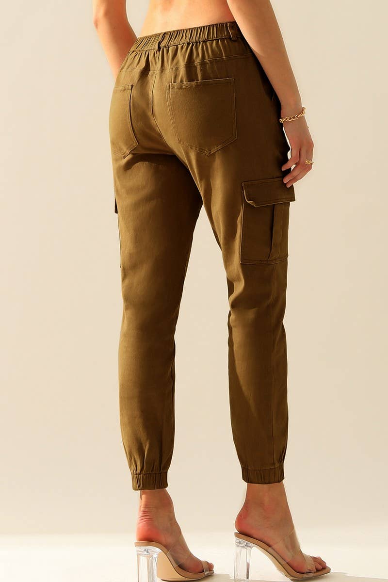 Women Narrow Legs Long Pants_Cwblp395