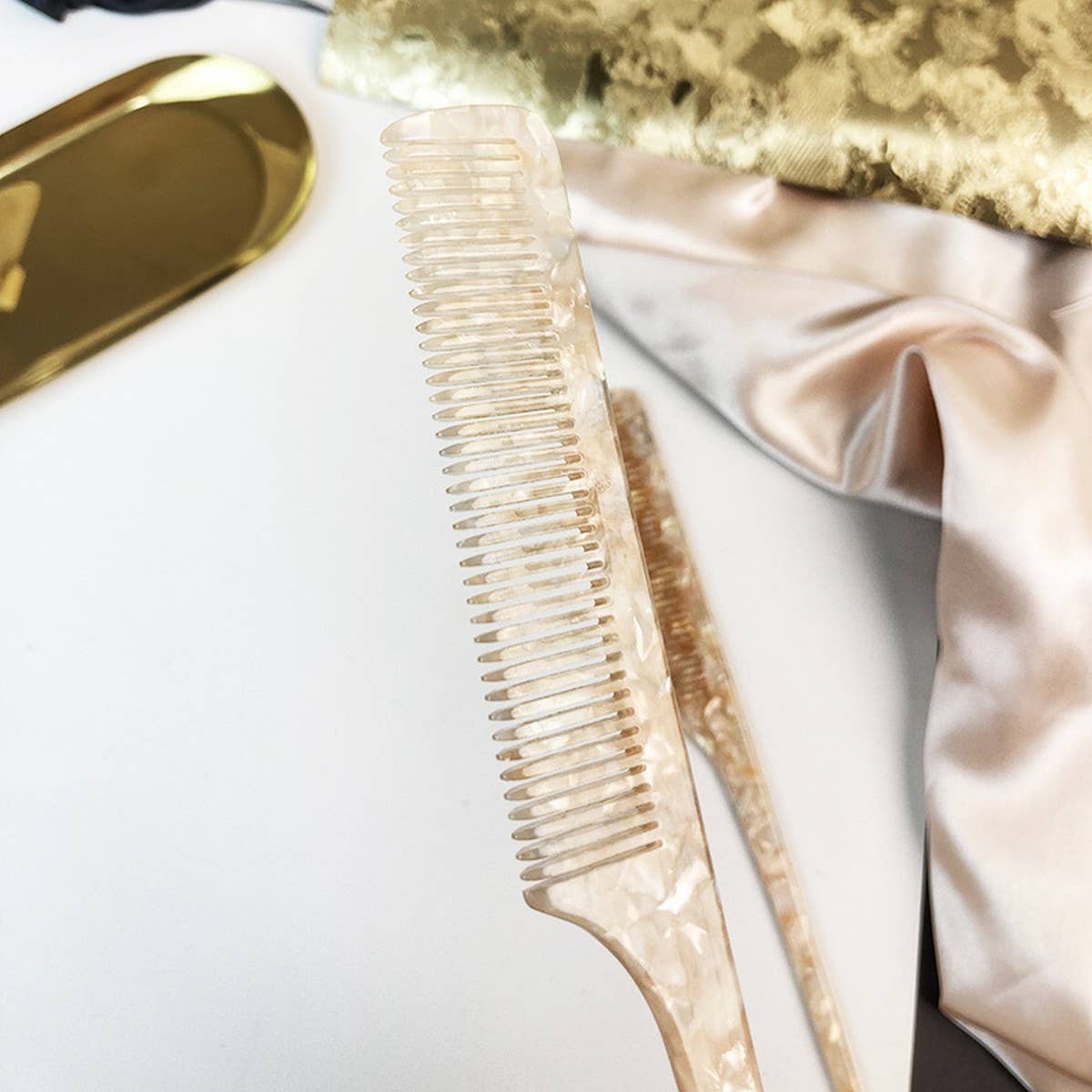 ACETATE ANTI STATIC TAIL COMB FOR HAIR BANGS_CWMM6438