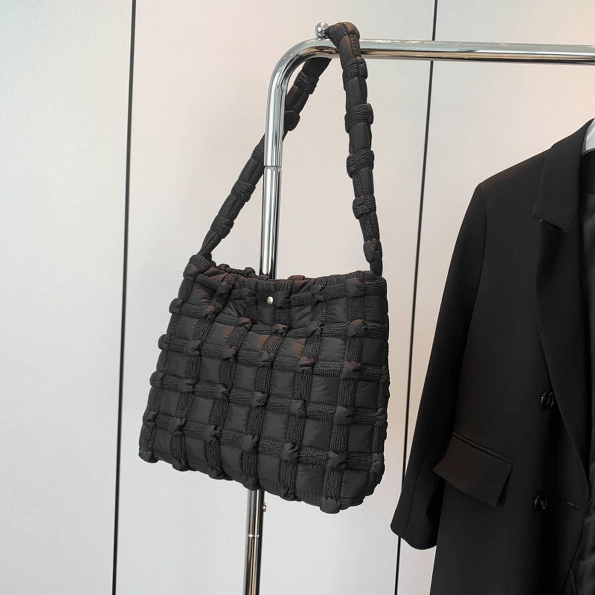 QUILTED CLOUD BAG WOMEN SHOULDER PURSE_CUAB00494