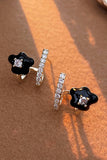 BEADS DECKED FLOWER EARRINGS_CWAJE0304