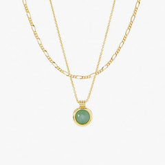 SIMPLE FRENCH VINTAGE NECKLACE_CWAJE1588