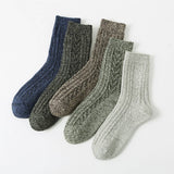 5 PAIRS PER PACK DOUBLE NEEDLE THICKENED SOCKS_CWMS0690