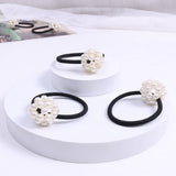 ELEGANT PEARL HAIR TIE SIMPLE ELASTIC BAND_CWAHA6867