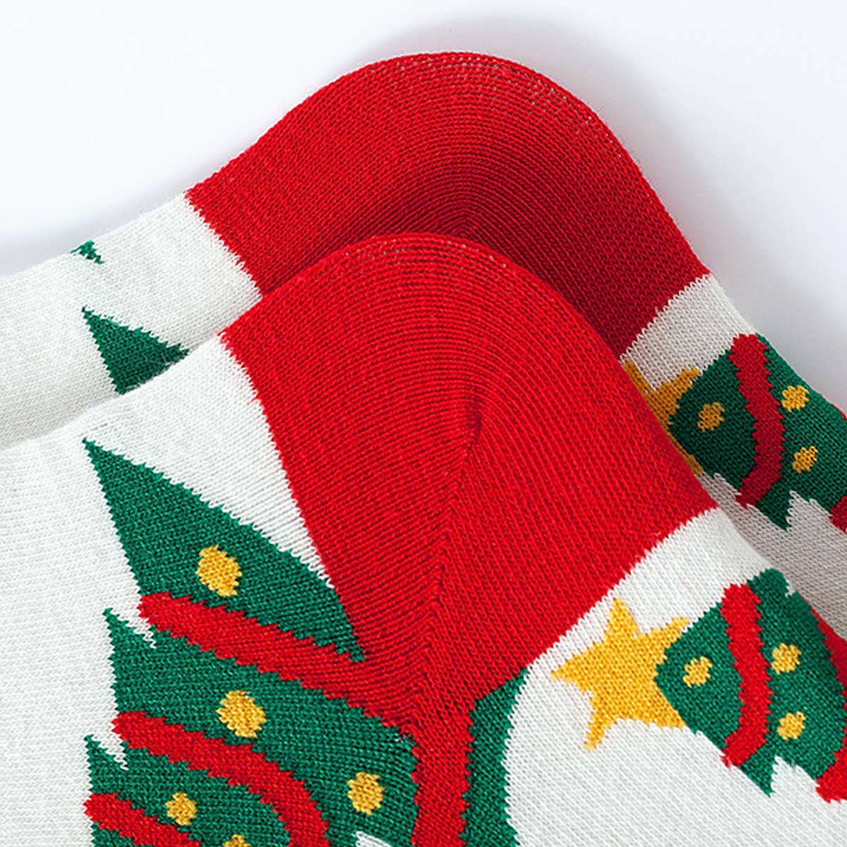 CHRISTMAS SNOWFLAKE GREEN CHRISTMAS SOCKS_CWMS0622