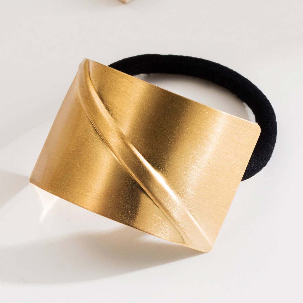 MATTE STAR ELASTIC HAIR TIE FOR CHIC LOW PONYTAIL_CWAHA6246