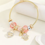 DIY RESIN CHARM BEADED ADJUSTABLE BRACELET_CWMM8499