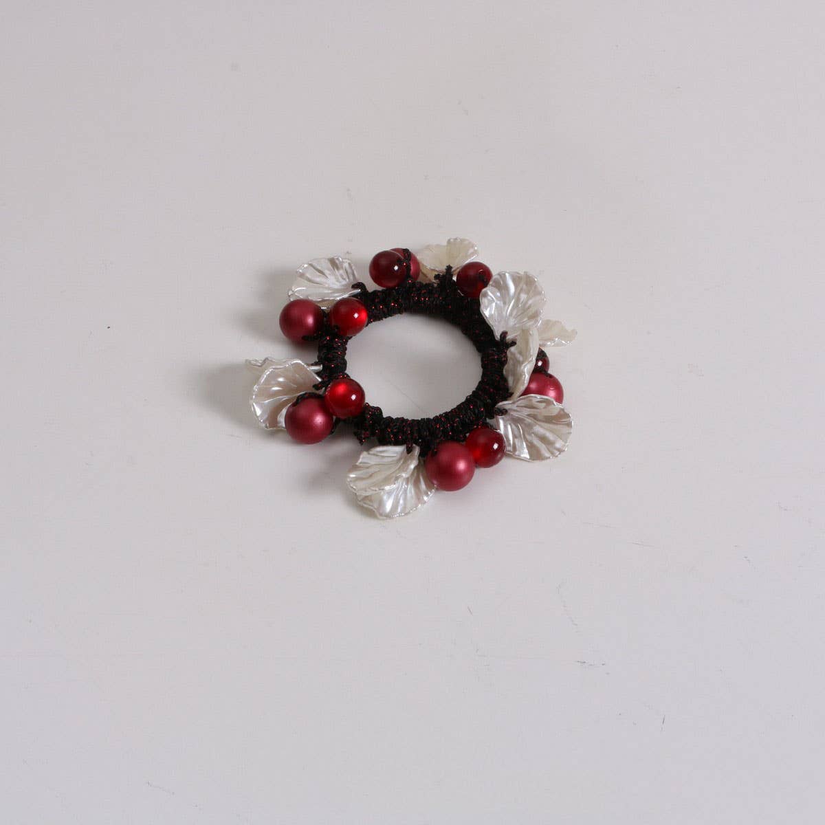 SHELL CAT EYE BEAD HAIR TIE CUTE PEARL NEW BAND_CWAHA6785