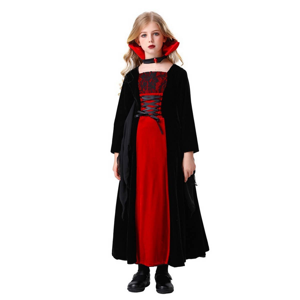 HALLOWEEN CHILDRENS HORROR VAMPIRE COSTUME_CWMM1526