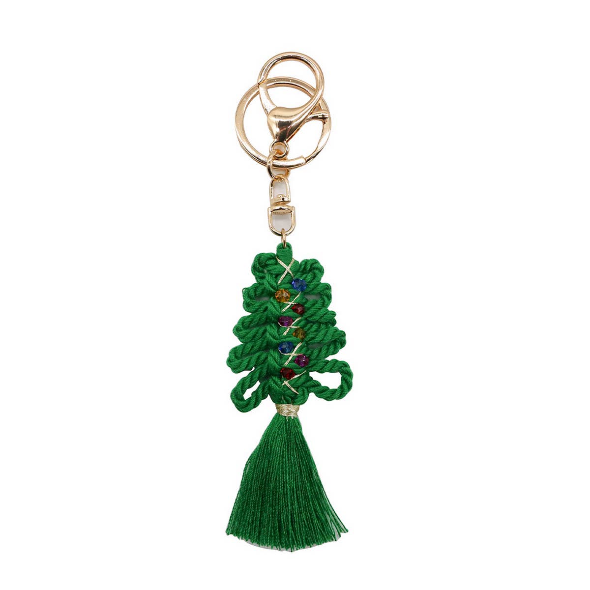 CHRISTMAS HANDMADE TASSEL BRAIDED KEY_CWMM1576