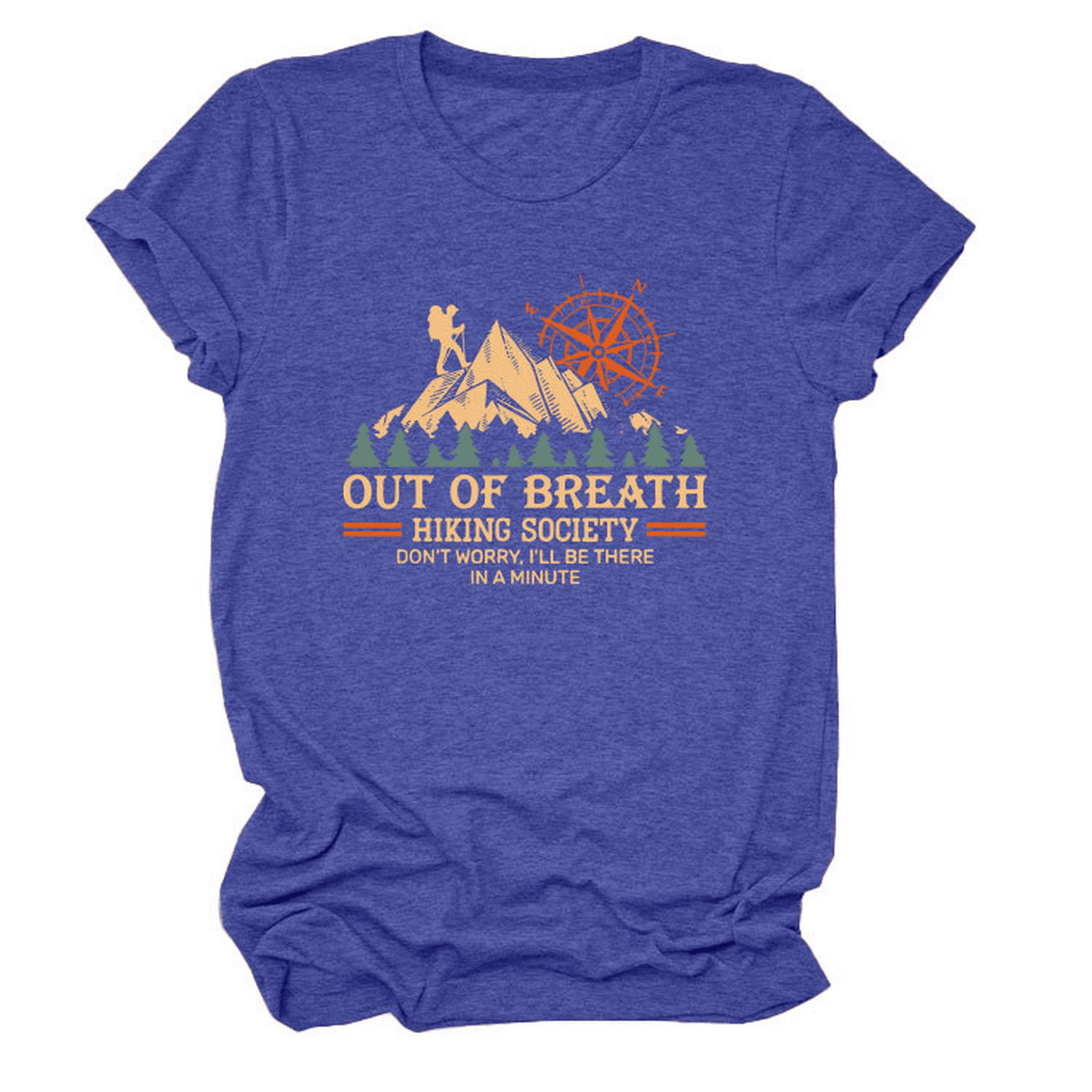 COMFY CREW NECK TEE HIKING QUOTE FOR WOMEN_CWTTS1523