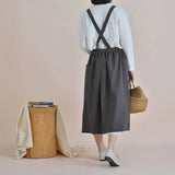 Waterproof Cotton Linen Apron Aprons With Pocket_Cwmm3287