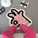 CUTE LIVING ROOM RUG COZY CAT VIBES BEDSIDE MAT SSCWMM7392