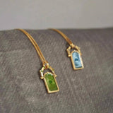 Vintage Titanium Steel Rotating Tarot Necklace_Cwmm5703