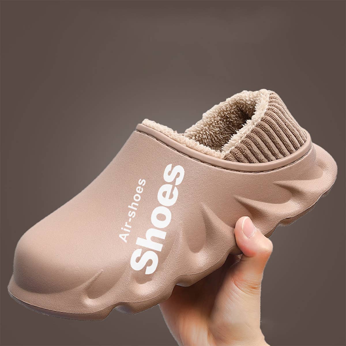 Winter Waterproof Cotton Slippers Warm House Shoes