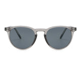 FASHIONABLE FAUX ACETATE ROUND FRAME SUNGLASSES_CWASG0506