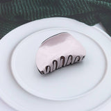 SEMI CIRCULAR ELEGANT SOLID COLOR HAIRPIN_CWAHA2612