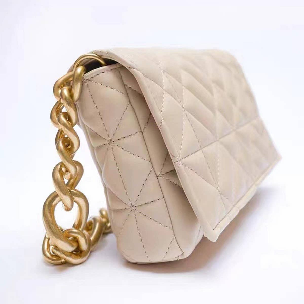 POPULAR THICK CHAIN CROSSBODY SHOULDER DIAMOND BAG_CWAB3422
