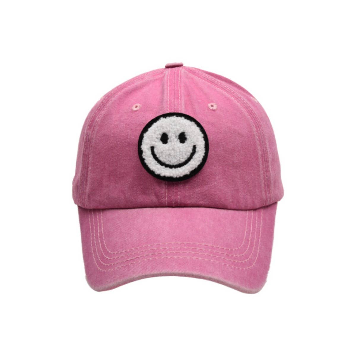 SMILEY FACE PARENT CHILD BASEBALL CAP SUN HATCWAH1241