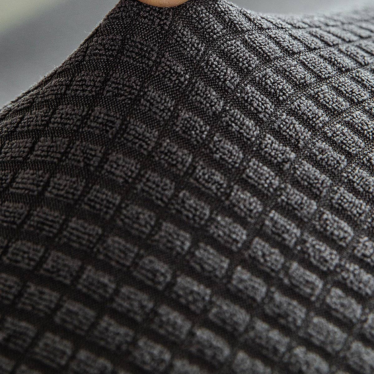 Waterproof Waffle Plush Sofa Cover, Full Wrap_Cwmm8307