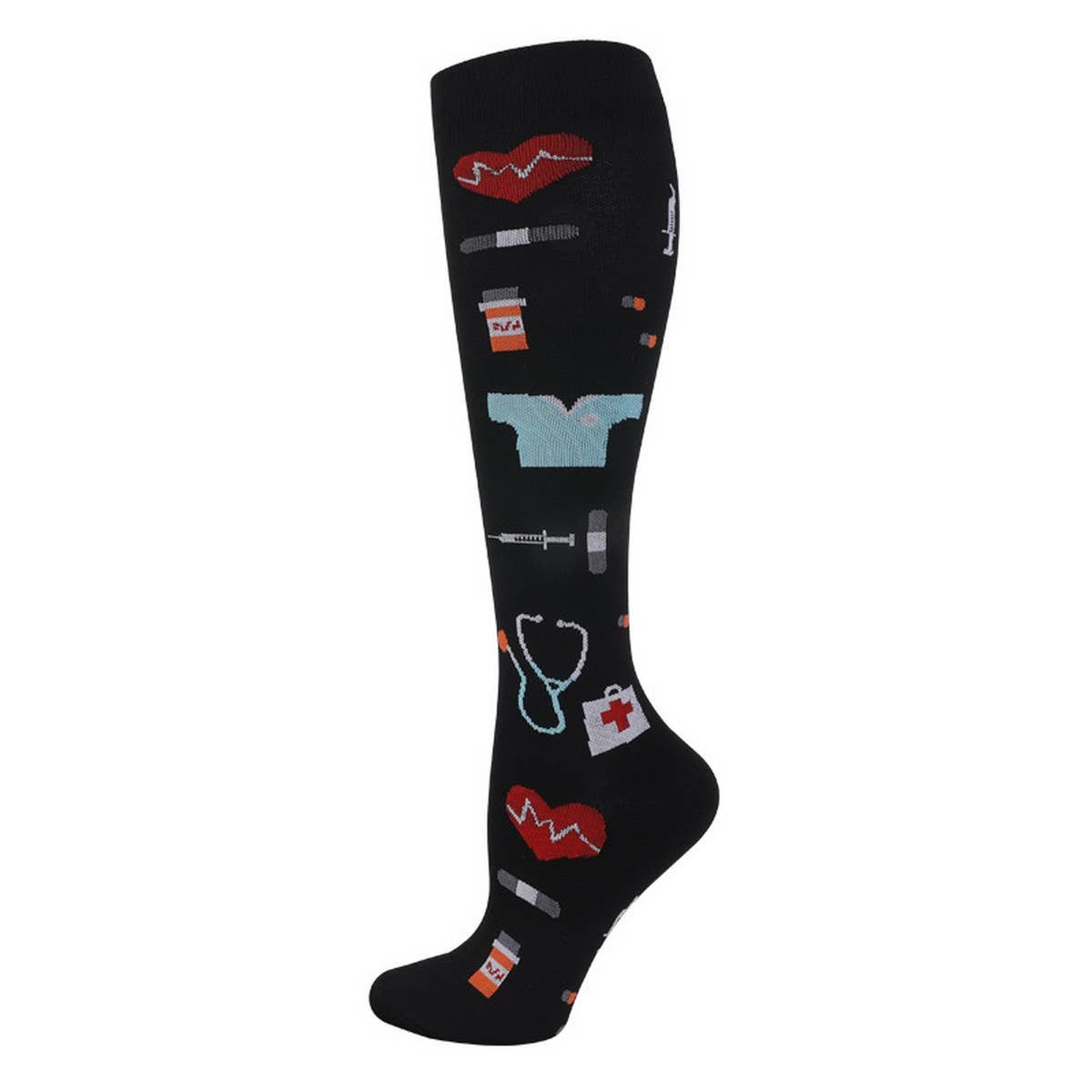 Women'S Outdoor Sports Long Compression Socks_Cwms1883