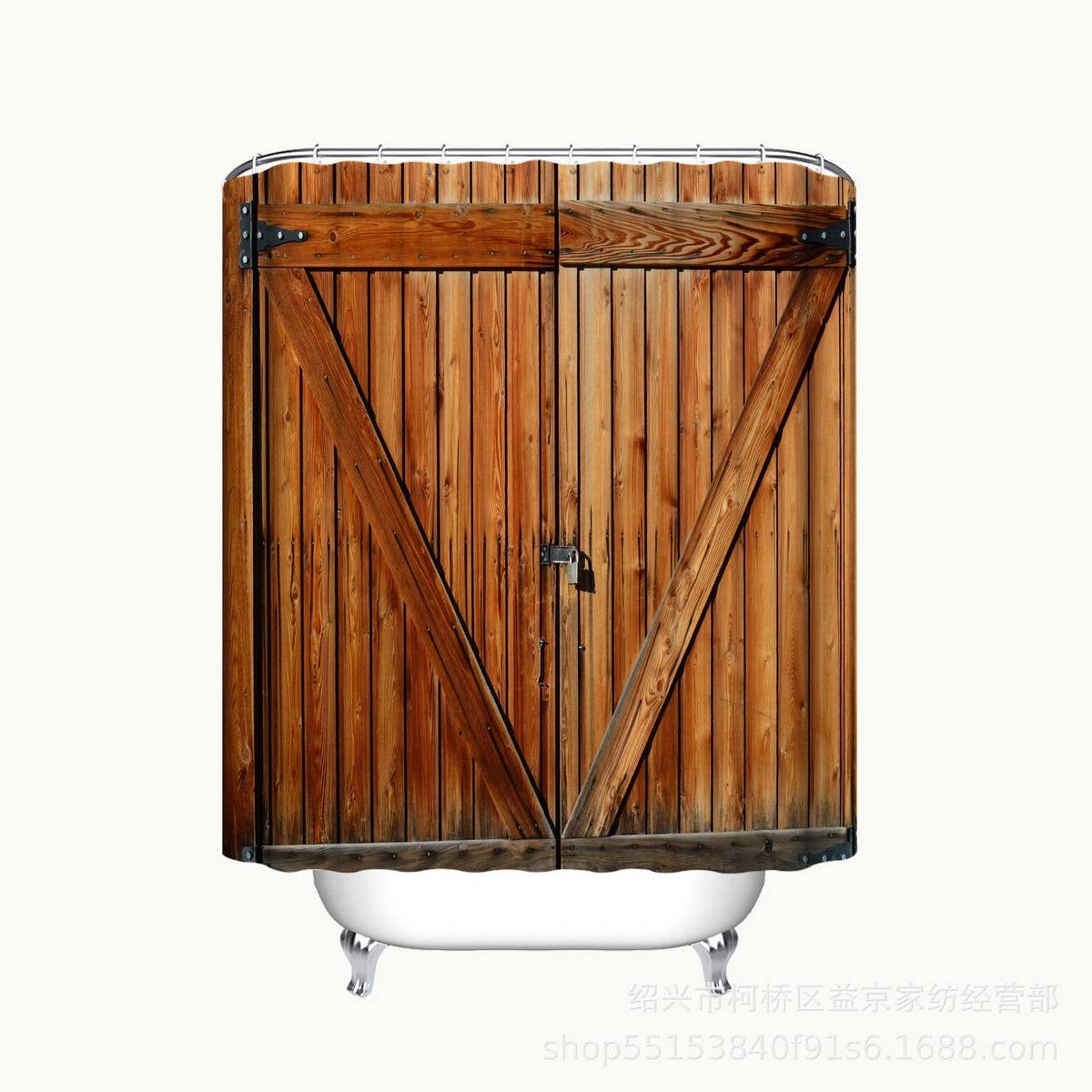 DIGITAL PRINTING WATERPROOF SHOWER CURTAIN_CWMM1790