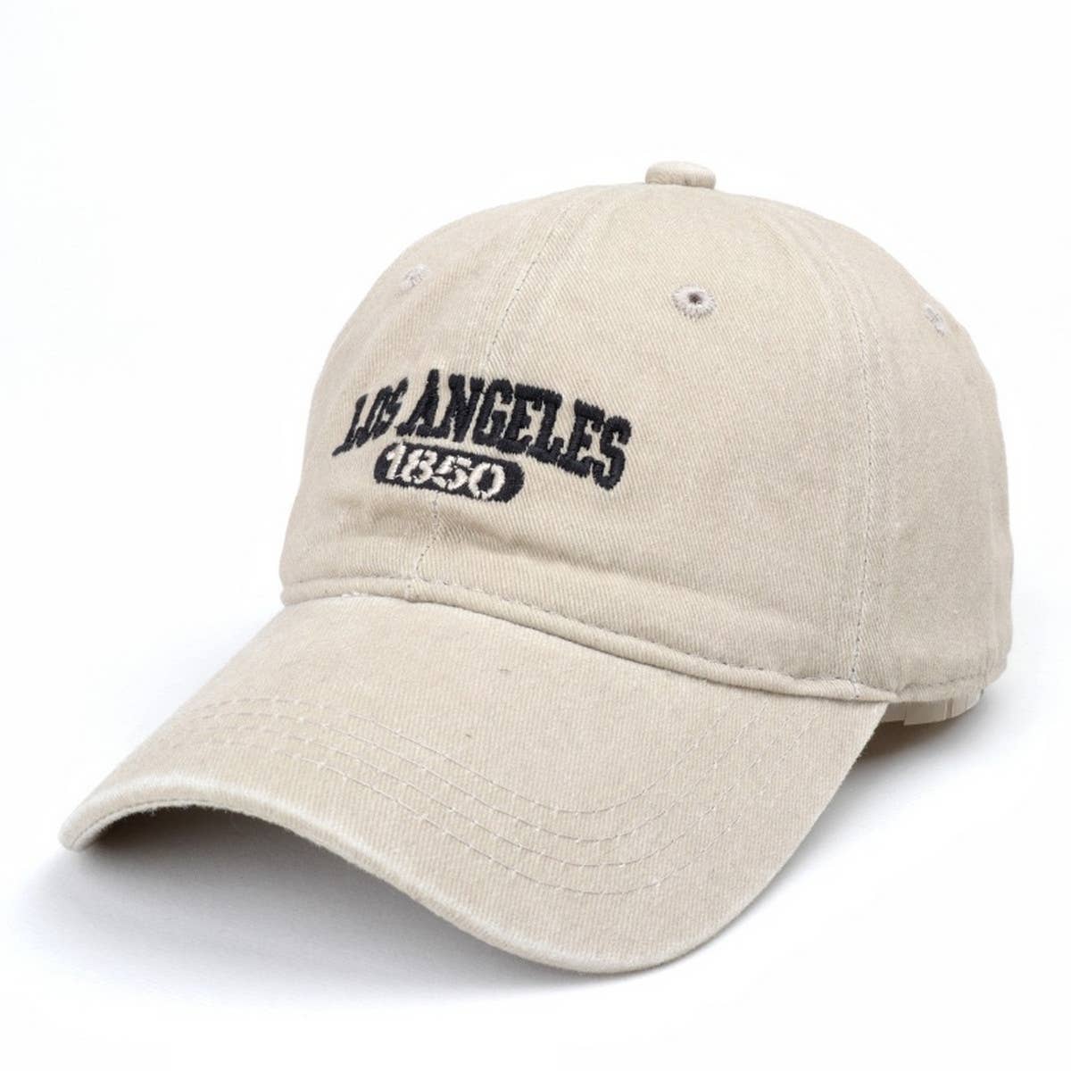 Vintage Washed Letter Embroidered Baseball Cap Cwah1536