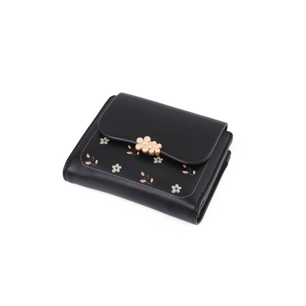 Fresh Sweet Print 3-Fold Zipper Wallet_Cwab06259