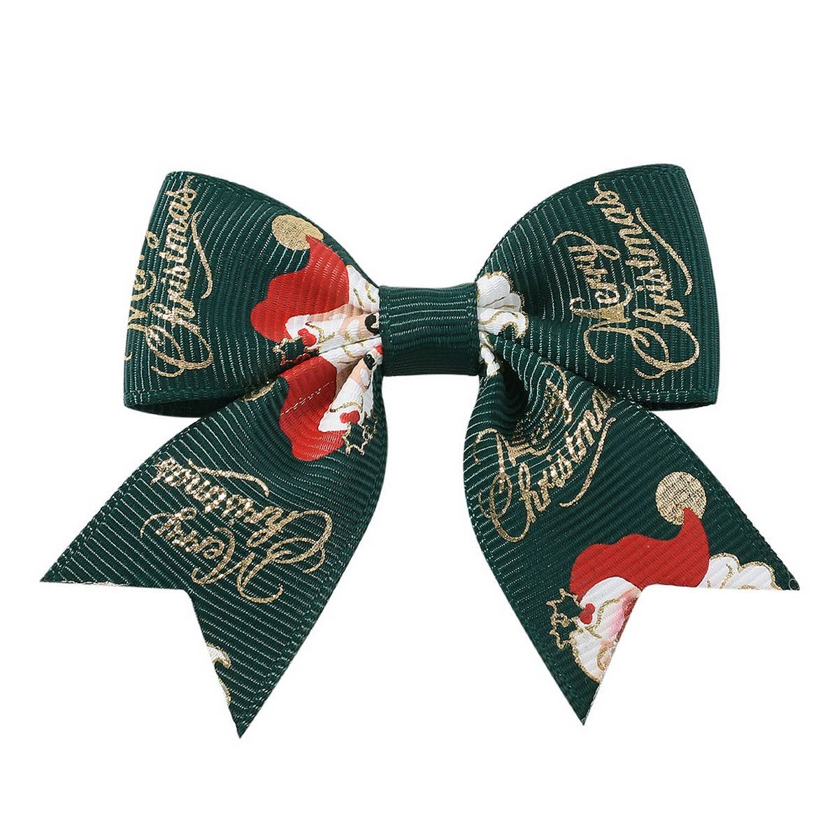 GIRLS XMAS HAIR CLIP WITH REINDEER SNOW_CWAHA6693