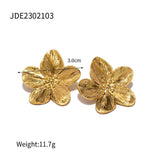 BEACH FLOWERS LIGHT LUXURY AND VERSATILE EARRINGS_CWAJE1358