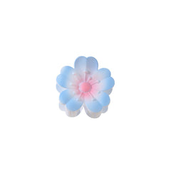 FLOWER GRADIENT HEART PETAL HAIR CLAW CLIPS_CWMM4991