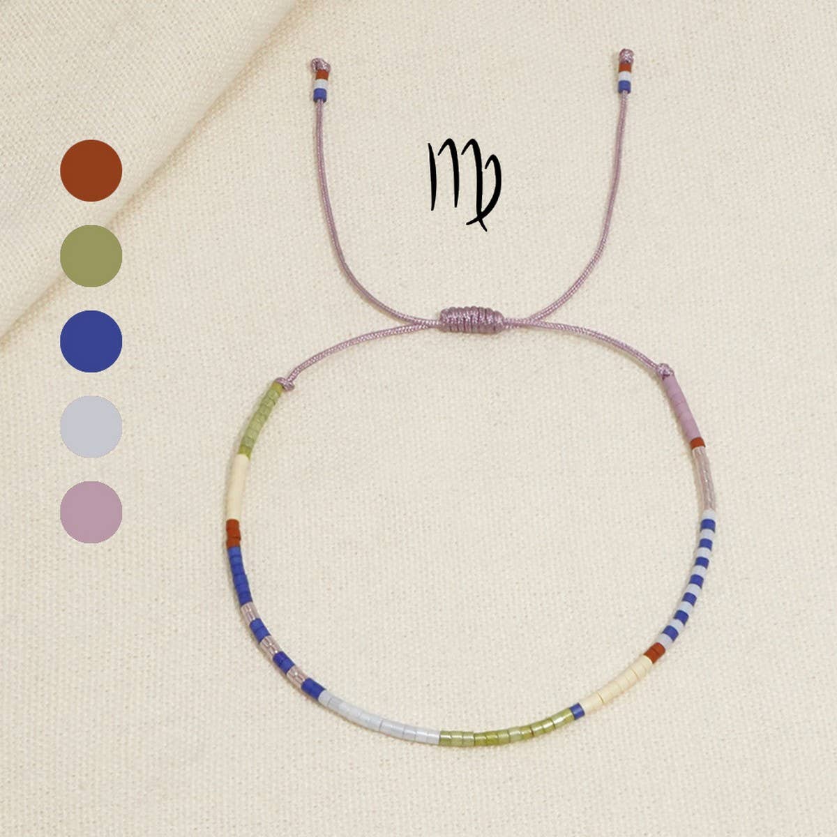 Zodiac Hand- Ven Beaded Bracelet_Cwmm3856