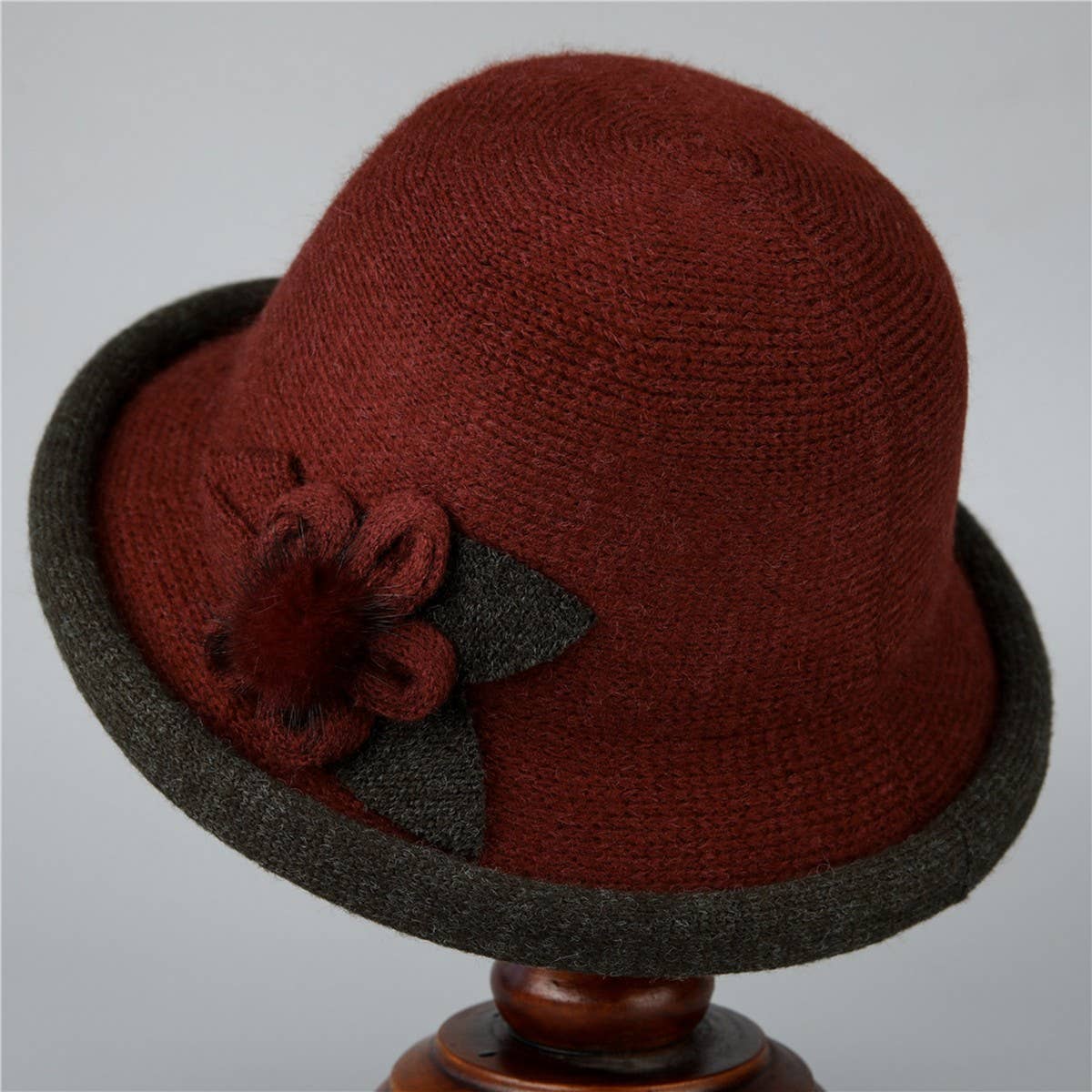 AUTUMN AND WINTER FASHION LEISURE WARM BUCKET HAT_CWAH1791