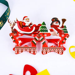 CREATIVE CHRISTMAS GIFT DECORATION GLASSES FRAME_CWASG0538