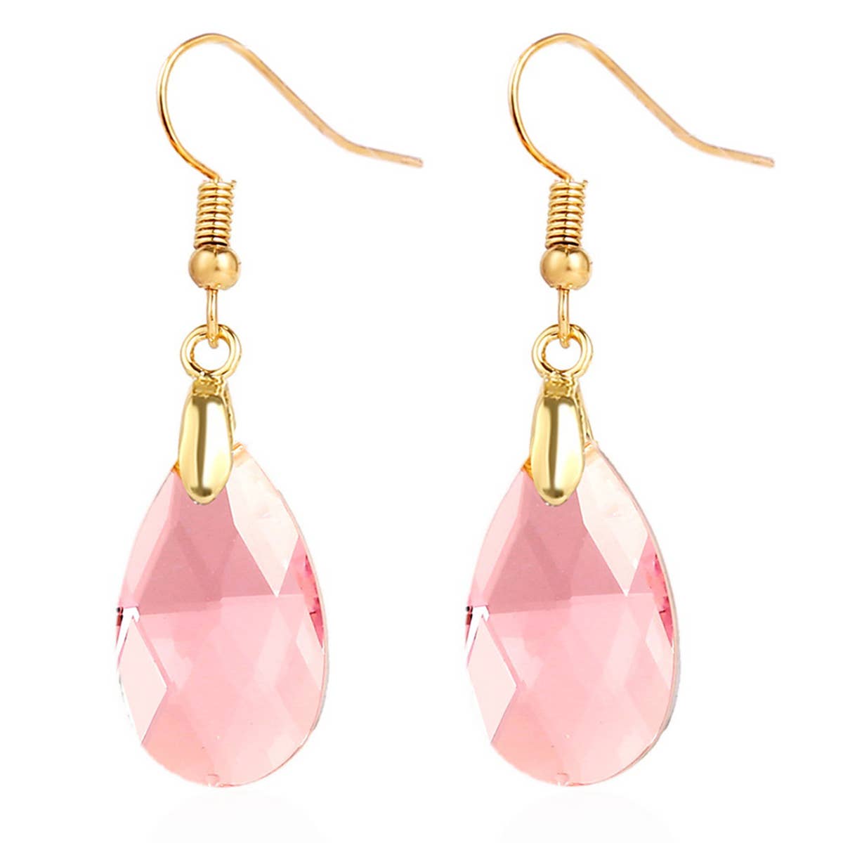 Water Droplet  Decor Drop Earrings