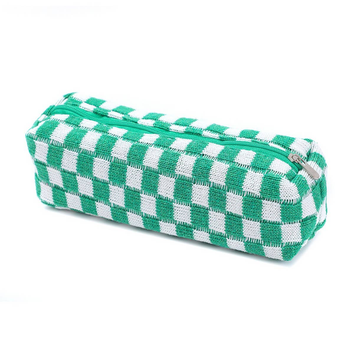 Chessboard Checker Pen Bag Simple Makeup Bag_Cwab1211