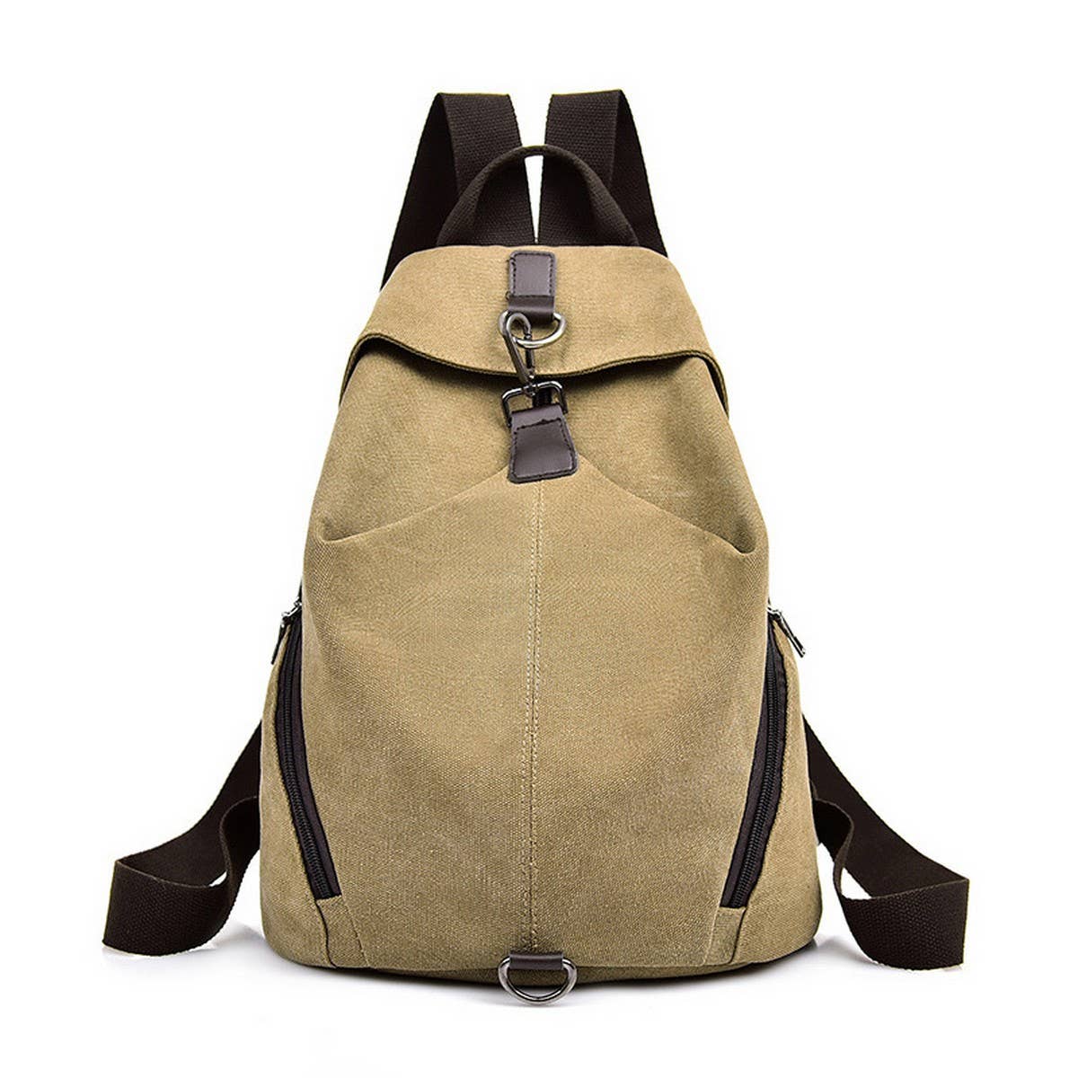 Vintage Back-To-School Casual Travel Canvas Bag_Cwab2211