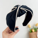 Elegant Satin Cross Knot Wide Hair Hoop_Cwaha07369