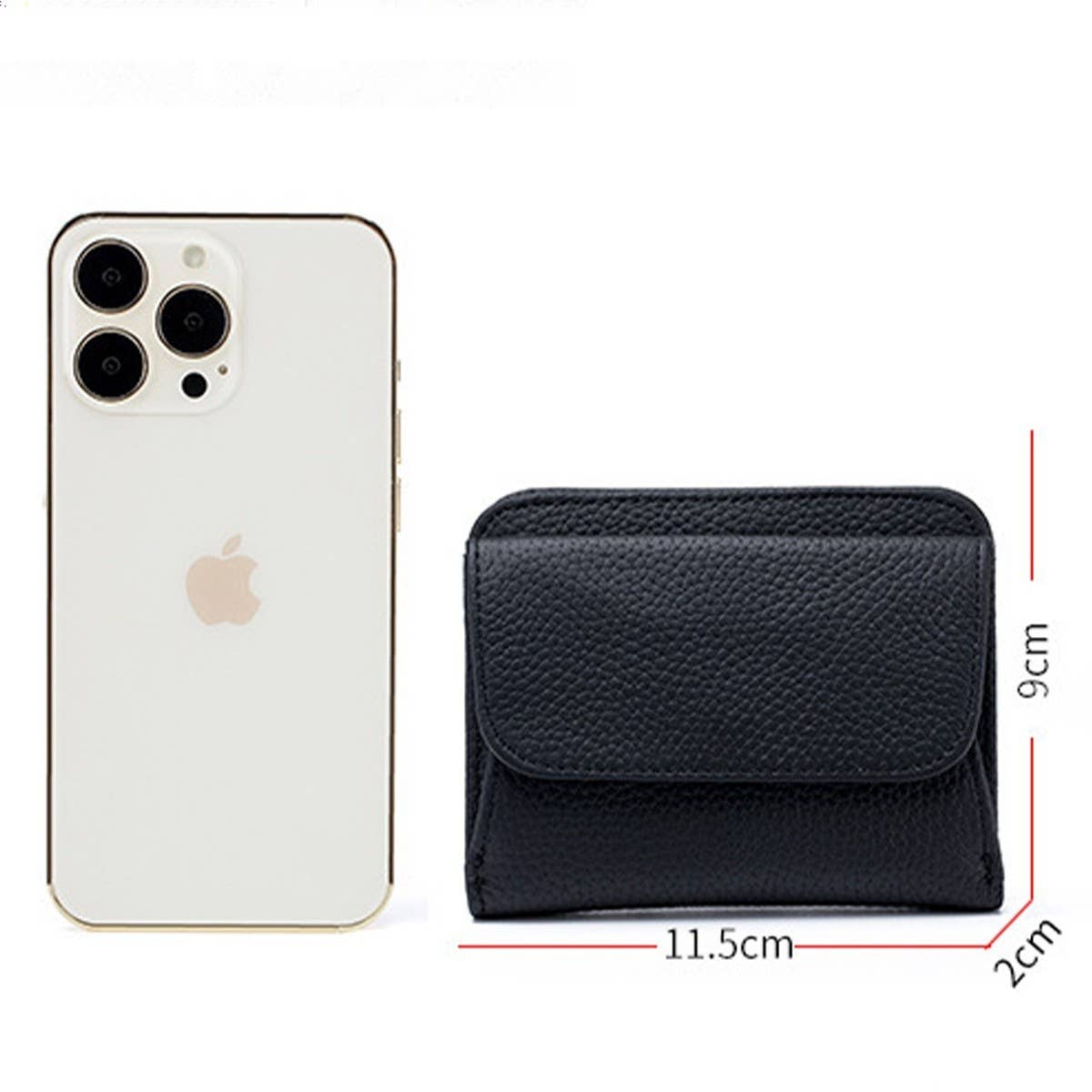 Trendy Soft Leather Short Wallet For Women_Cuab00365