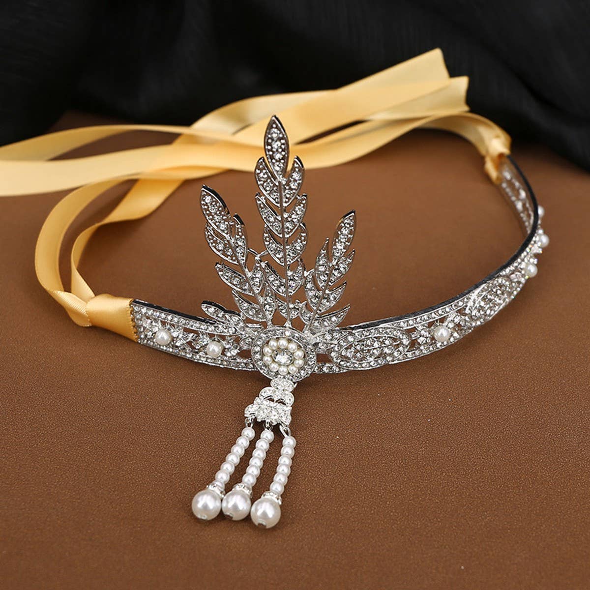 GATSBY JEWELRY CROWN SAME STYLE BRIDAL HEADDRESS_CWMM2018