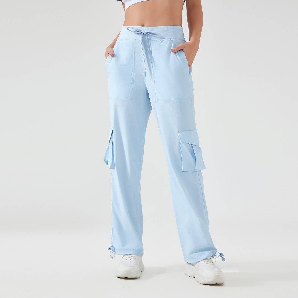 QUICK DRY CARGO JOGGERS LIGHTWEIGHT LOOSE_CWMM8403