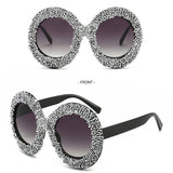 LARGE FRAME OVAL RHINESTONE SUNGLASSES_CWASG0840