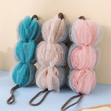 BATH POUF LONG LANTERN BATH FLOWER BALL_CWMM3371