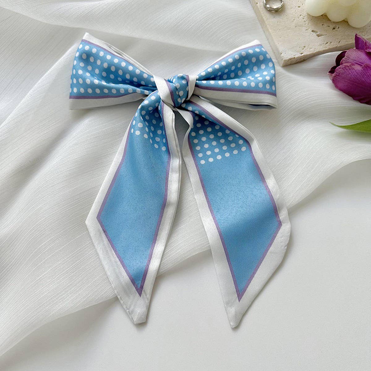 HIGH END SIMPLE SILK SCARF FASHIONABLE HEADBAND_CWAHA4139