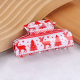CHRISTMAS ACETATE HAIR CLAW CUTE FESTIVE STYLE_CWAHA0323
