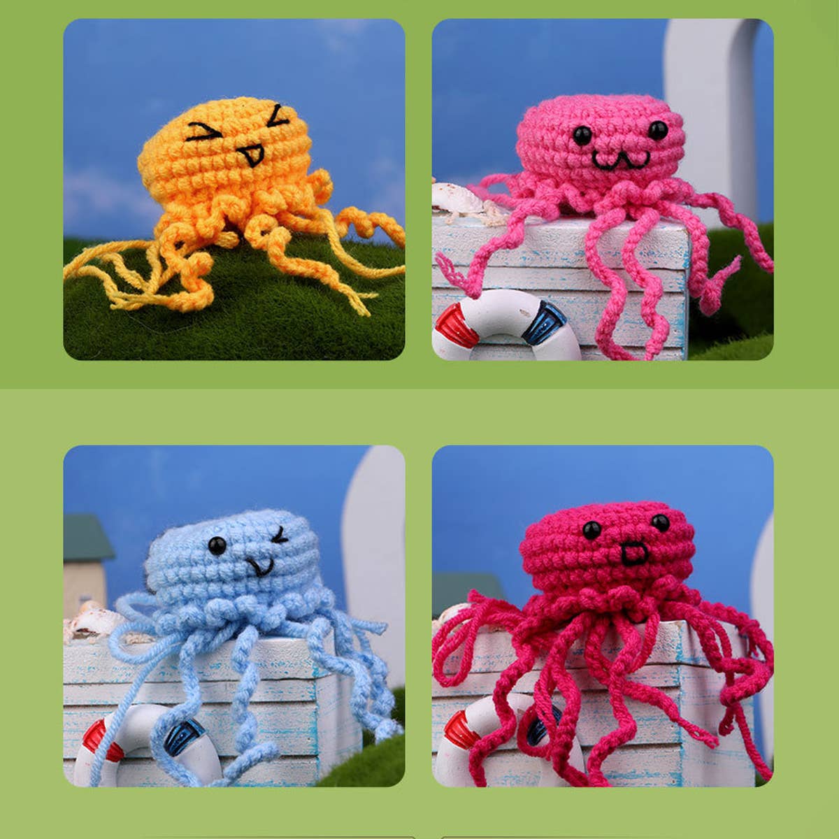 NEW DIY WOOLEN DOLL CROCHET MATERIAL PACKAGE_CWMM0819