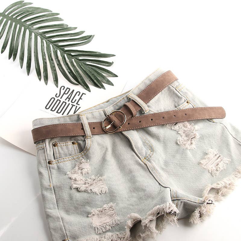 Alloy Pin Buckle Soft And Comfortable Jeans Belt_Cwabe1078
