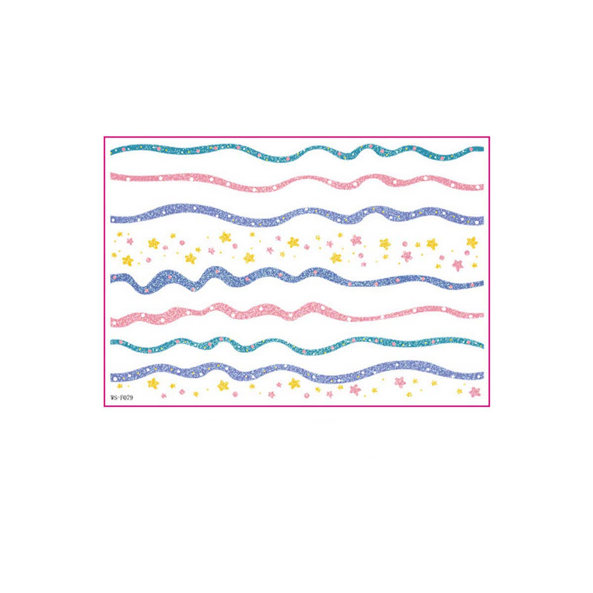 EASTER GLITTER WATER TRANSFER STICKERS FOR CANDLES_CWMM8367