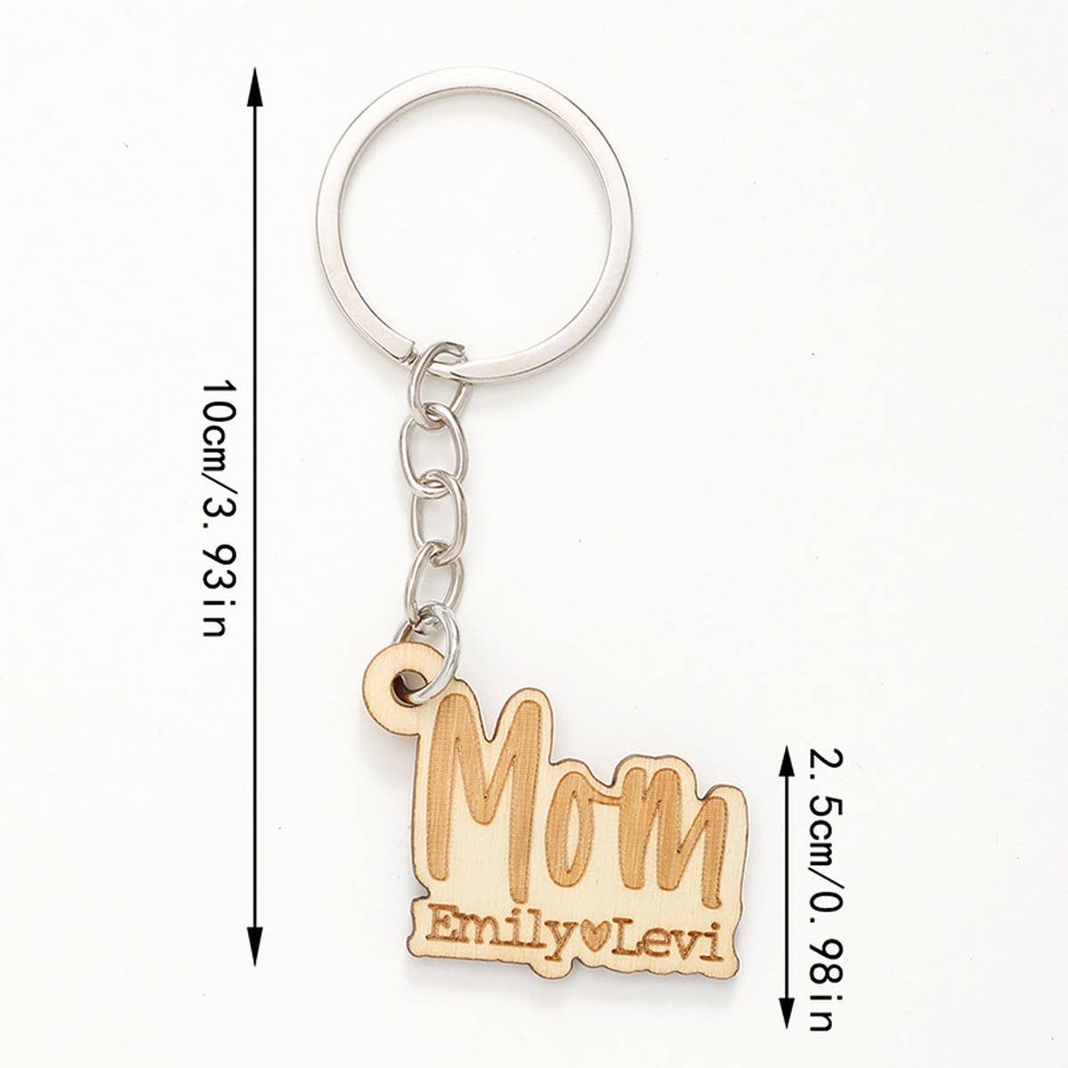 LASER ENGRAVED WOODEN KEYCHAIN_CWMM0567