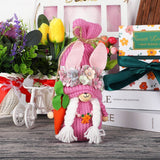 EASTER RUDOLPH CARROT BUNNY DOLL ORNAMENTS_CWMM3479