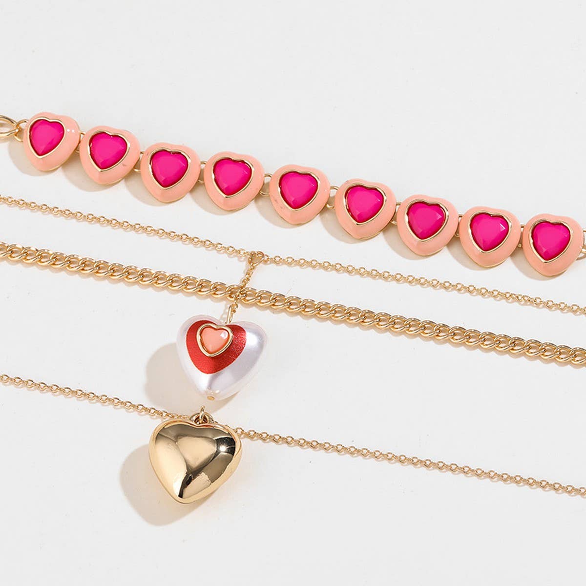 NEW STYLE STACKING NECKLACE FASHION LONG EARRINGS_CWAJE2922